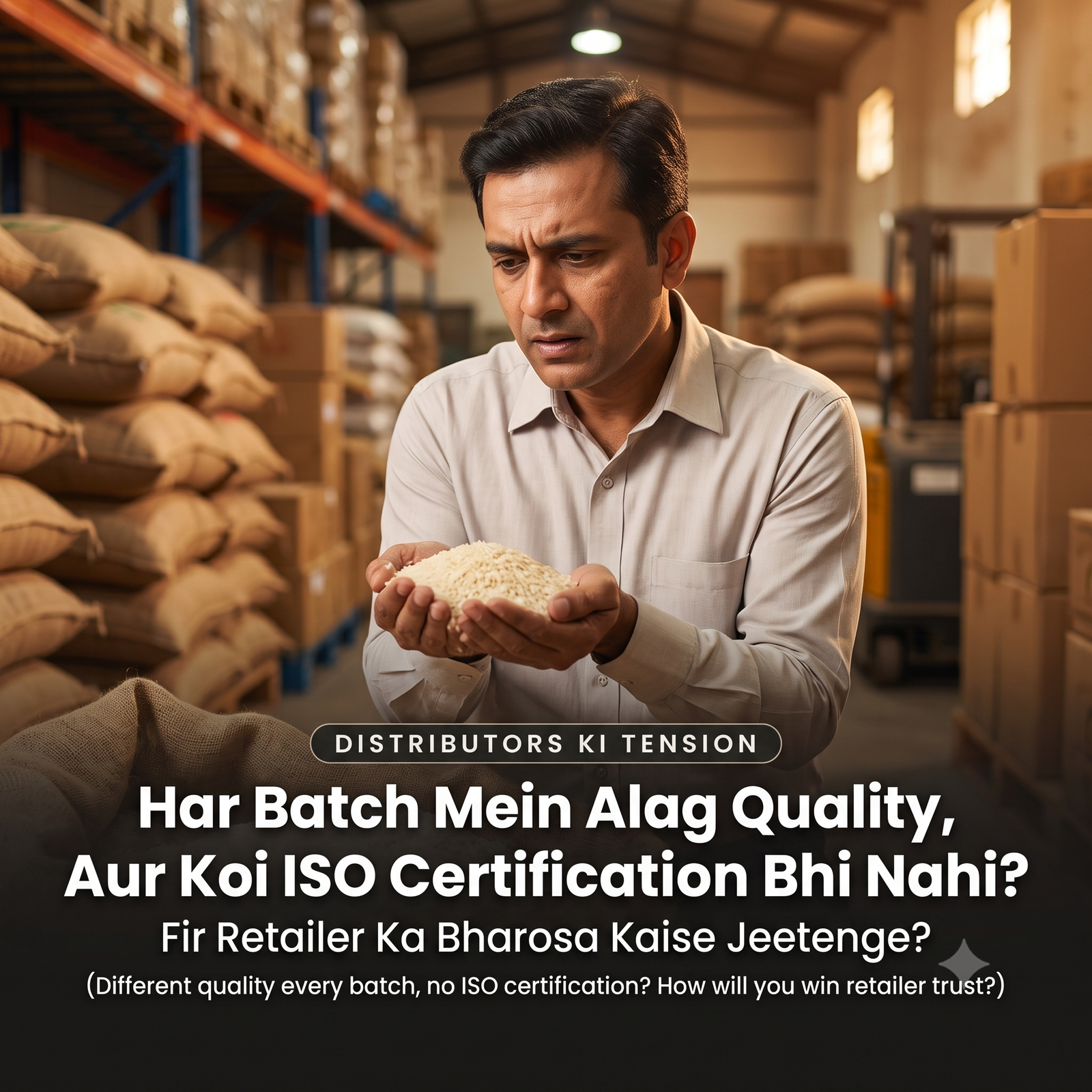 No certifications, no retailer trust.